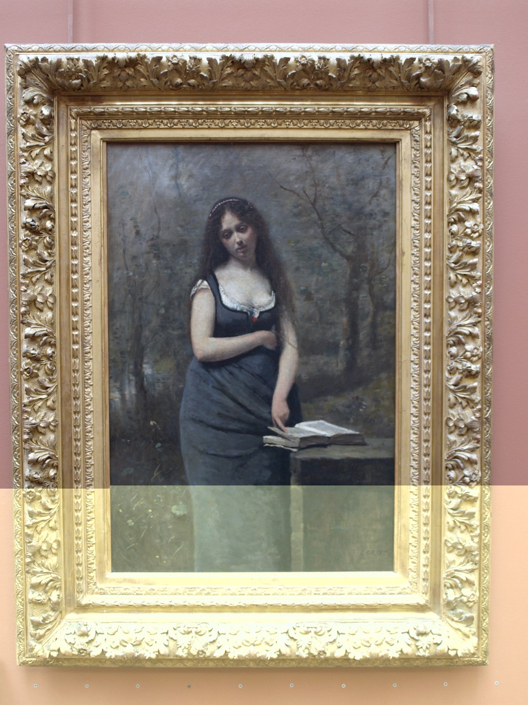 Velleda by Camille Corot
